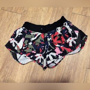 Lululemon Camouflage Athletic Shorts